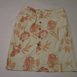 Tommy Hilfiger Floral Skirt Women's  Size 8 EUC